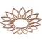 Ekena Millwork Daisy Wood Fretwork Pierced Ceiling Medallion, Cherry, 18"OD x 6 1/4"ID x 1/4"T CMWP18X18X0250DACH - alternate 3
